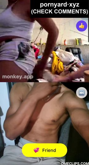 Curious teen reacts to homemade amateur footage