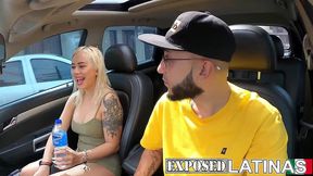exposedlatinas - patricia acevedo sucks a dick in teh car and then gets fucked by huge dick