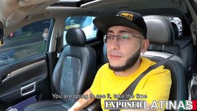 exposedlatinas - patricia acevedo sucks a dick in teh car and then gets fucked by huge dick