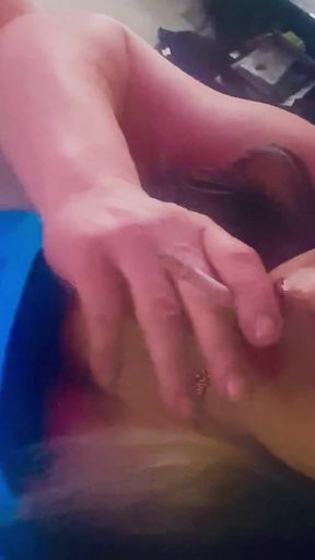 Krissy Sweets Stroking Her She Cock