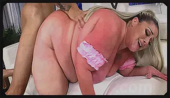 Saucy Sapphire Interracial BBW MILF Creampie with Lawson