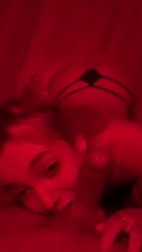 Submissive slut loves when I cum on her face (blowjob &amp; facial)