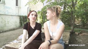 ”Ersties - Heiße lesbische Dildo- und Strap-on-Action mit Ida und Claudia”