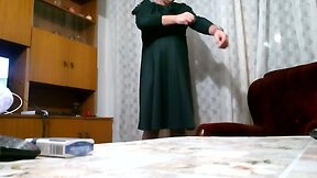 unpicked black prom dress and cum 03.08.2016