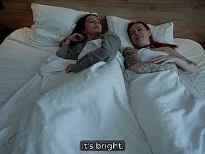 Step Stepmom and Step Stepsister Share Bed with Step Stepson in Wild Hotel Fuck (feat. Kisscat)