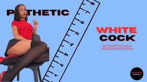 Pathetic White Cock: Interactive Self-Humiliation Ritual (Audio Only)