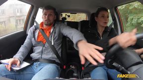Naughty Student's Car Lesson Sparks Fiery Attraction