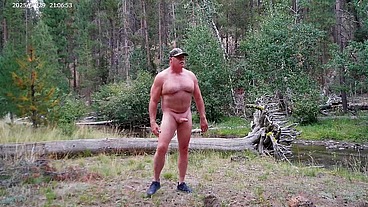 Simscristian05 - update #182 - Naked at the log and creek - sheer - Sep 09, 2025