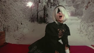 NieR automata: Fucks a pillow