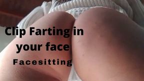 Facesitting Farts in your face