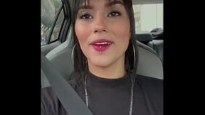 Driver lets me enjoy his large dick&#x1F346;