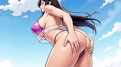 Public cartoon hentai with females cumming hard before getting naked