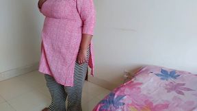 Tamil Sexy Aunty Was Talking on Phone, When Naked Stepson Fucked Her - Then She Gets Hot Next Day & Needs Her Huge Fuck