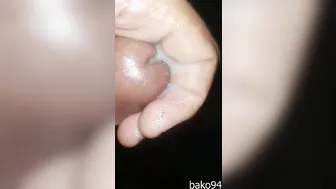 Hairy Arab Stud Oils Up His Huge Cock for Solo Cumshot