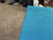 Abs legs and shadow boxing