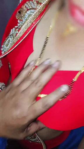 Lal saree bhabhi ki mast Chudae ki Part 1   Clip 1