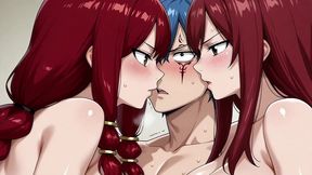 erza,irene,and jellal (ffm) ft (ai)