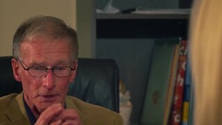 Old man is going to fuck a slutty blonde from behind