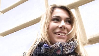 Blonde slut wants a gang bang after playing with her red sex