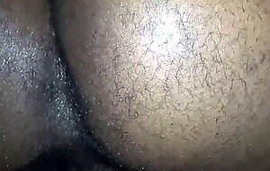 Black Amateur Takes Big Cock Bareback