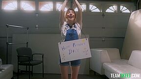 Madi Collins Family Threesome