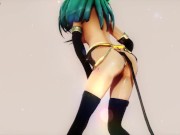 Hentai MMD - Wiggle ㅅ.ㅅ wiggle ♡ K'2V9 ミク ♥ HB † 60fps ‡ (dbsye) - PLAYHERE: tinyurl. com/hentgame