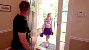 Older Man Dctrousersnake Fucks Stepson's Cheerleader Girlfriend Marina Vaylor, Toys Her Virgin Asshole