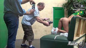 making of amaya takayo atriz , producao rubens badaro.