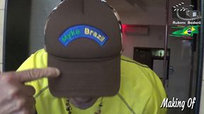 making of amaya takayo atriz , producao rubens badaro.