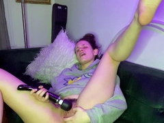Cute Blonde Masturbates on Webcam with Toy
