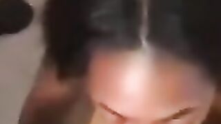 Thot Blowing two cocks