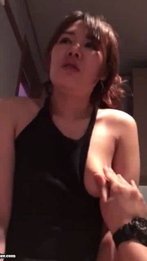 korean milf riding
