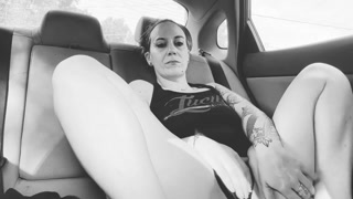 got turned on. FUCKED MYSELF IN HIS DRIVEWAY