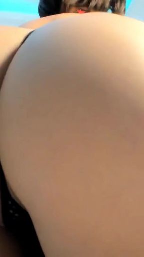 Captivating moment from &quot;ADA WONG cosplay sexy big ass latina teasing ASSHOLE WORSHIP CUM ON ASS&quot;