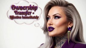Ownership Transfer - Effective Immediately