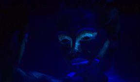 Hot aliens with big tits having wild lesbian sex