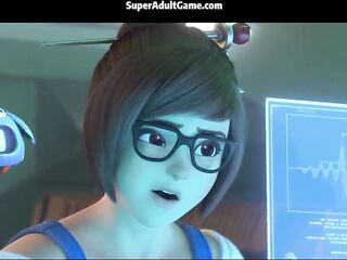 Overwatch D.va is Alone But That babe Desires Weenie and Cum All Night Lengthy ( CG Realistic Uncensored )
