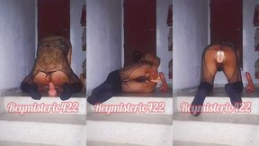 reymisterio422 - trans se cuela en edificio y se da placer - 1000415944 - nov 13, 2025