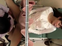 Beautiful Japanese wife rammed hard in the doctor's office
