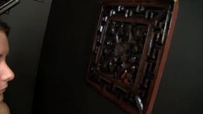 Redhead confession booth queen gets big black cock