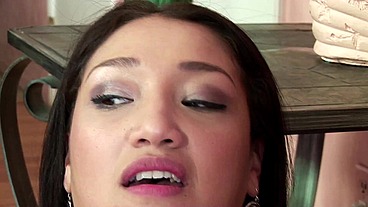 Vicki Chase Takes Anal Cream Pie Outdoors