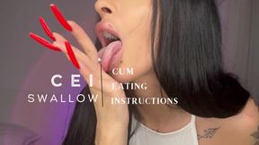 CUSTOM CEI - CUM EATING INSTRUCTIONS TOPLESS