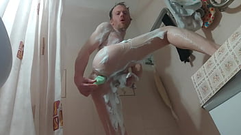 LanaTuls - Anal Slut and Whore - Fast and Hard AssFucking ManCunt Pussy With Bottle of Shampoo in BathTube.