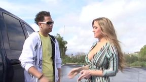 Hot slut with epic boobs takes a nice solid cock