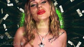 Mesmerizing financial HFO & eye contact & ASMR! Come to financial ruin!