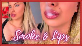 480MP4 Smoke And Lips (Smoking and Lip Fetish JOI for Addiction-Fueled Worshipers)