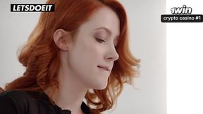 Cherry grinds on big dick while blindfolded