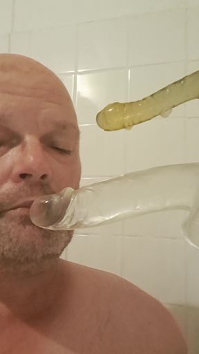 A short blowjob