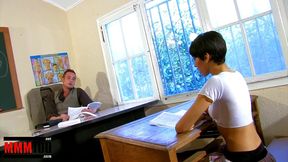 jasmine arabia from morocco assfucked in the classroom