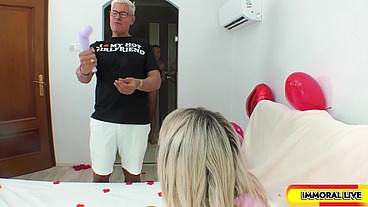 Lana Wolf Trades Boring Boyfriend for Matt Bird's Massive Cock!